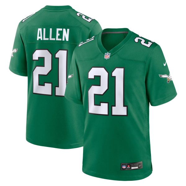 mens nike eric allen kelly green philadelphia eagles alternate game jersey | NFL Jerseys & Hats Collection at Eagles Jerseys
