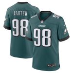 mens nike jalen carter midnight green philadelphia eagles team game jersey | NFL Jerseys & Hats Collection at Eagles Jerseys