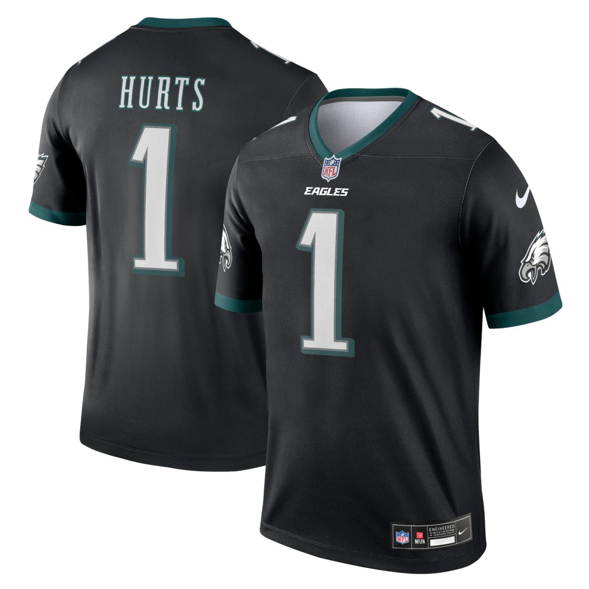 mens nike jalen hurts black philadelphia eagles alternate legend player performance top | NFL Jerseys & Hats Collection at Eagles Jerseys