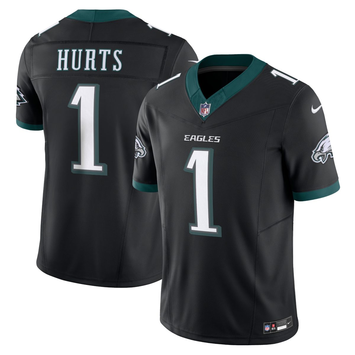 mens nike jalen hurts black philadelphia eagles alternate vapor f.u.s.e. limited jersey | NFL Jerseys & Hats Collection at Eagles Jerseys