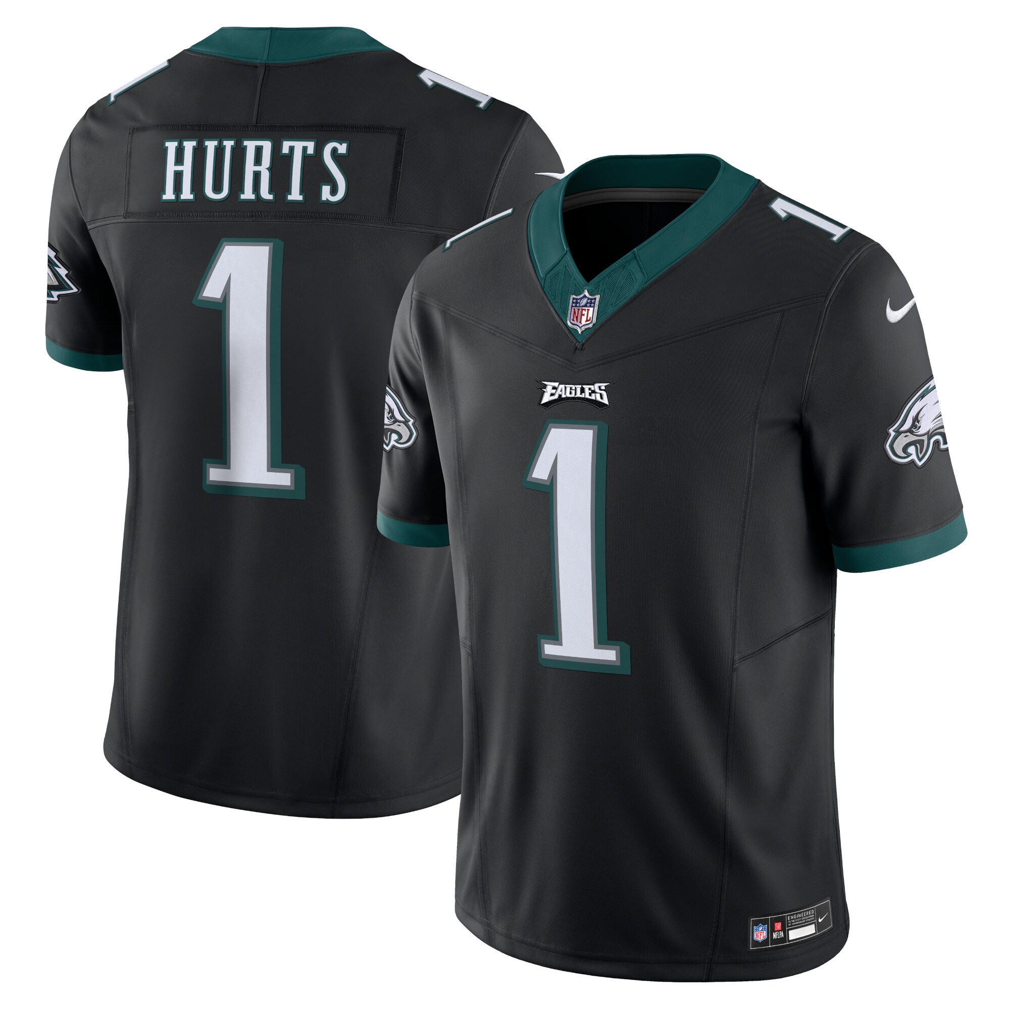 mens nike jalen hurts black philadelphia eagles vapor f.u.s.e. limited jersey | NFL Jerseys & Hats Collection at Eagles Jerseys