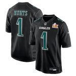 mens nike jalen hurts carbon black philadelphia eagles super bowl lix fashion game player jersey | NFL Jerseys & Hats Collection at Eagles Jerseys