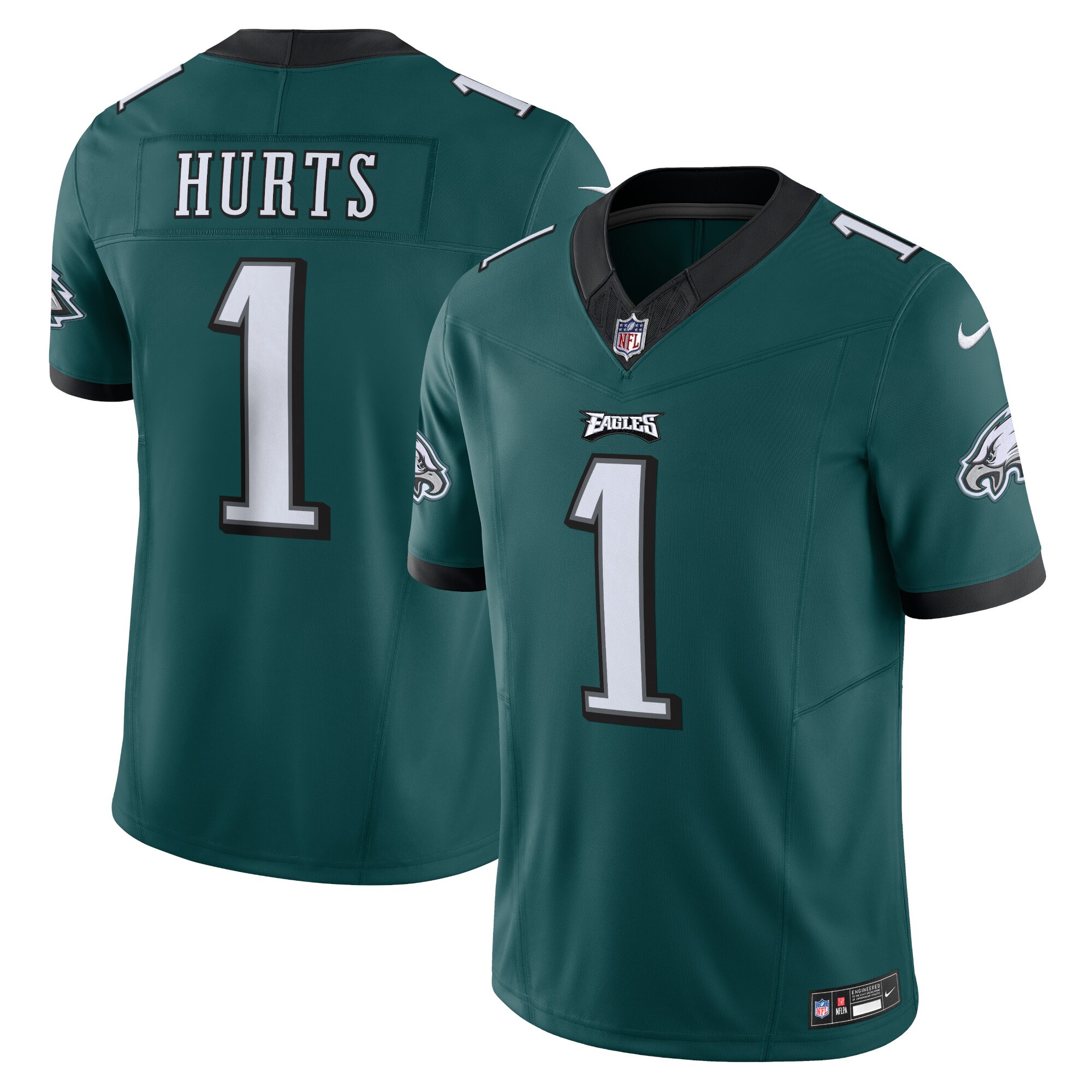mens nike jalen hurts green philadelphia eagles vapor f.u.s.e. limited jersey | NFL Jerseys & Hats Collection at Eagles Jerseys