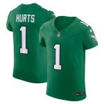mens nike jalen hurts kelly green philadelphia eagles 2nd alternate vapor f.u.s.e. elite jersey | NFL Jerseys & Hats Collection at Eagles Jerseys