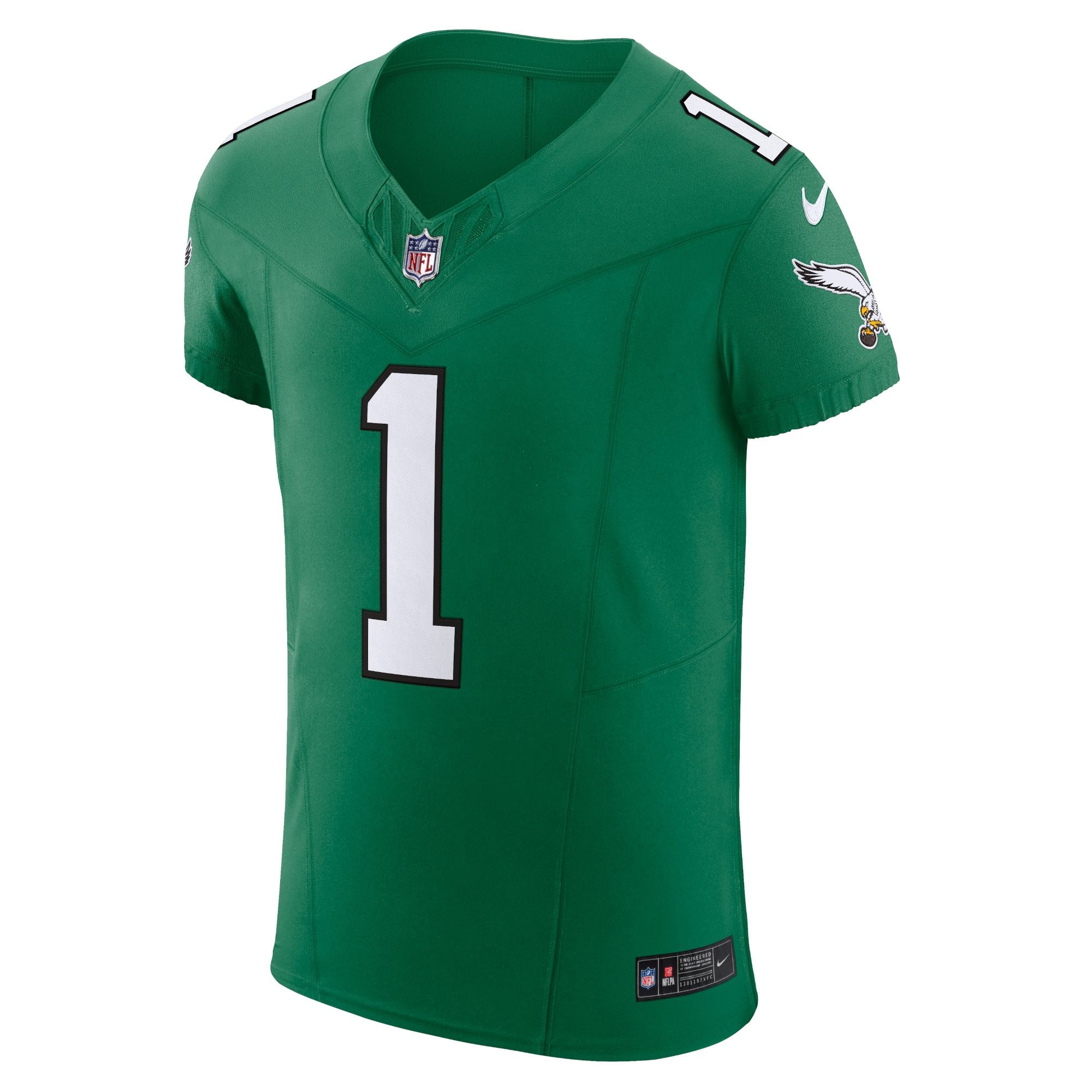 mens nike jalen hurts kelly green philadelphia eagles 2nd alternate vapor f.u.s.e. elite jersey | NFL Jerseys & Hats Collection at Eagles Jerseys