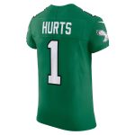mens nike jalen hurts kelly green philadelphia eagles 2nd alternate vapor f.u.s.e. elite jersey | NFL Jerseys & Hats Collection at Eagles Jerseys