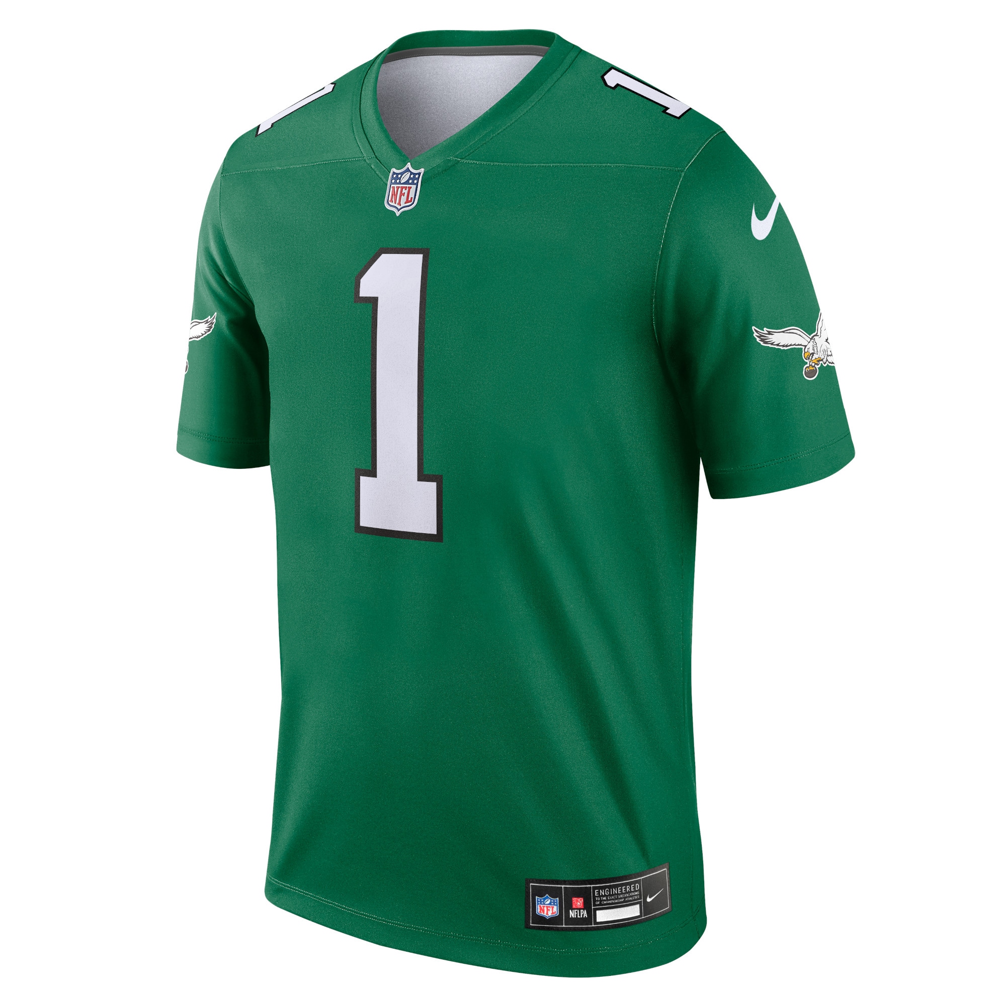 mens nike jalen hurts kelly green philadelphia eagles alternate legend player performance top | NFL Jerseys & Hats Collection at Eagles Jerseys