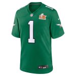 mens nike jalen hurts kelly green philadelphia eagles super bowl lix 2nd alternate game jersey | NFL Jerseys & Hats Collection at Eagles Jerseys