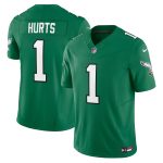 mens nike jalen hurts kelly green philadelphia eagles vapor f.u.s.e. limited jersey | NFL Jerseys & Hats Collection at Eagles Jerseys