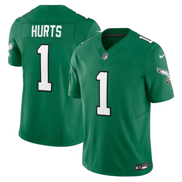 mens nike jalen hurts kelly green philadelphia eagles vapor f.u.s.e. limited jersey | NFL Jerseys & Hats Collection at Eagles Jerseys
