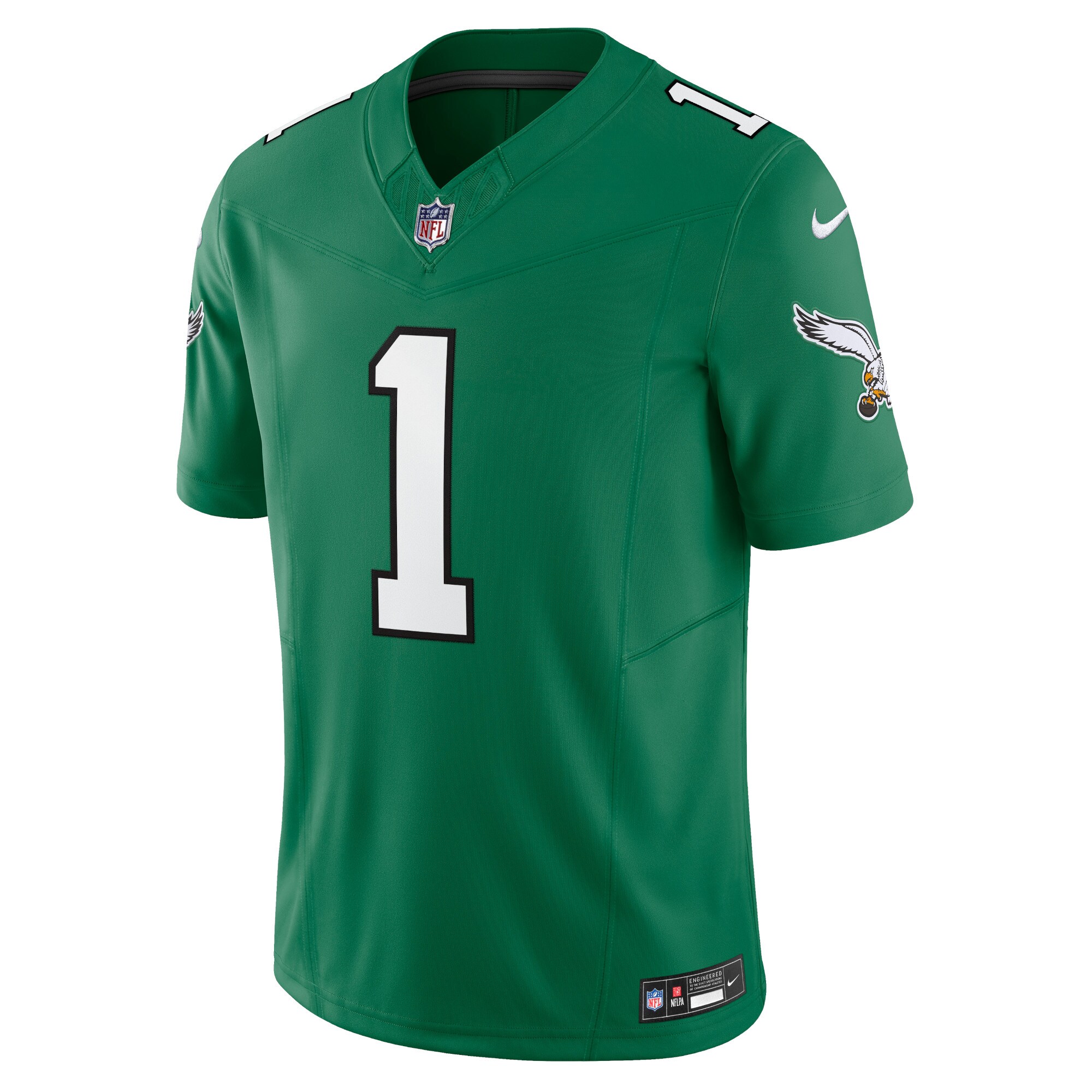 mens nike jalen hurts kelly green philadelphia eagles vapor f.u.s.e. limited jersey | NFL Jerseys & Hats Collection at Eagles Jerseys