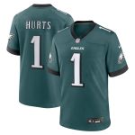 mens nike jalen hurts midnight green philadelphia eagles team game jersey | NFL Jerseys & Hats Collection at Eagles Jerseys