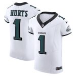 mens nike jalen hurts white philadelphia eagles vapor f.u.s.e. elite jersey | NFL Jerseys & Hats Collection at Eagles Jerseys