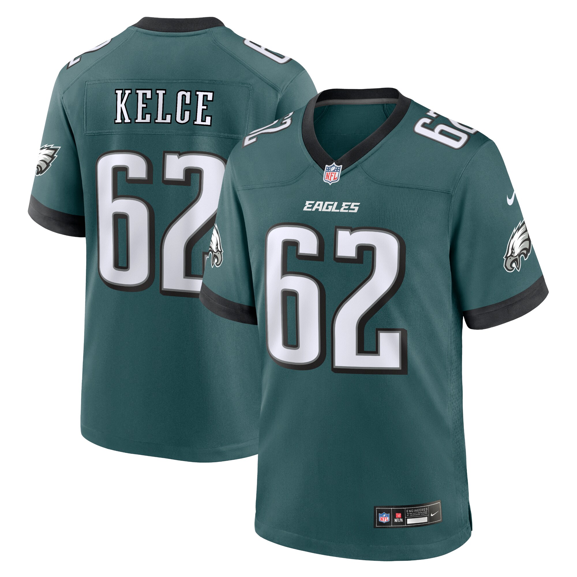 mens nike jason kelce midnight green philadelphia eagles team game jersey | NFL Jerseys & Hats Collection at Eagles Jerseys