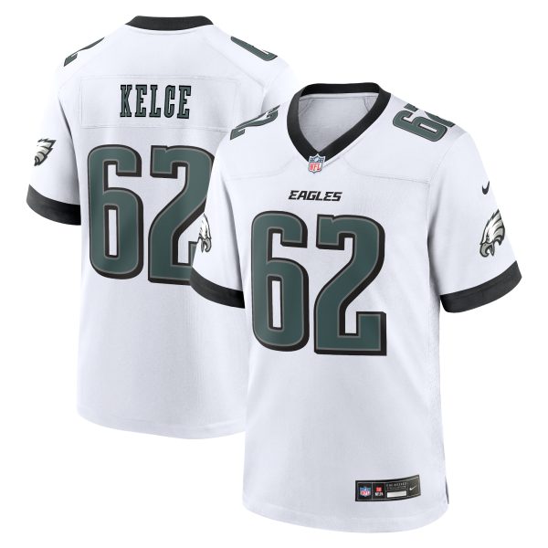 mens nike jason kelce white philadelphia eagles white game jersey | NFL Jerseys & Hats Collection at Eagles Jerseys