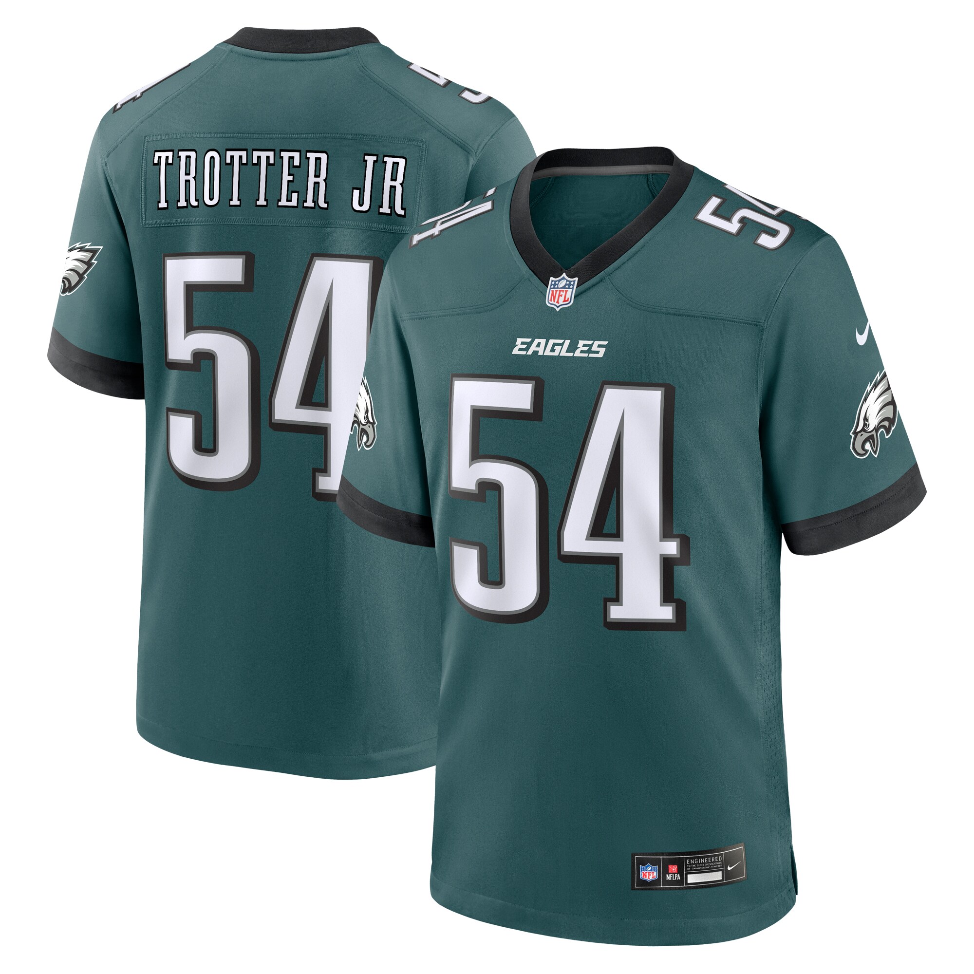 mens nike jeremiah trotter jr. green philadelphia eagles game jersey | NFL Jerseys & Hats Collection at Eagles Jerseys