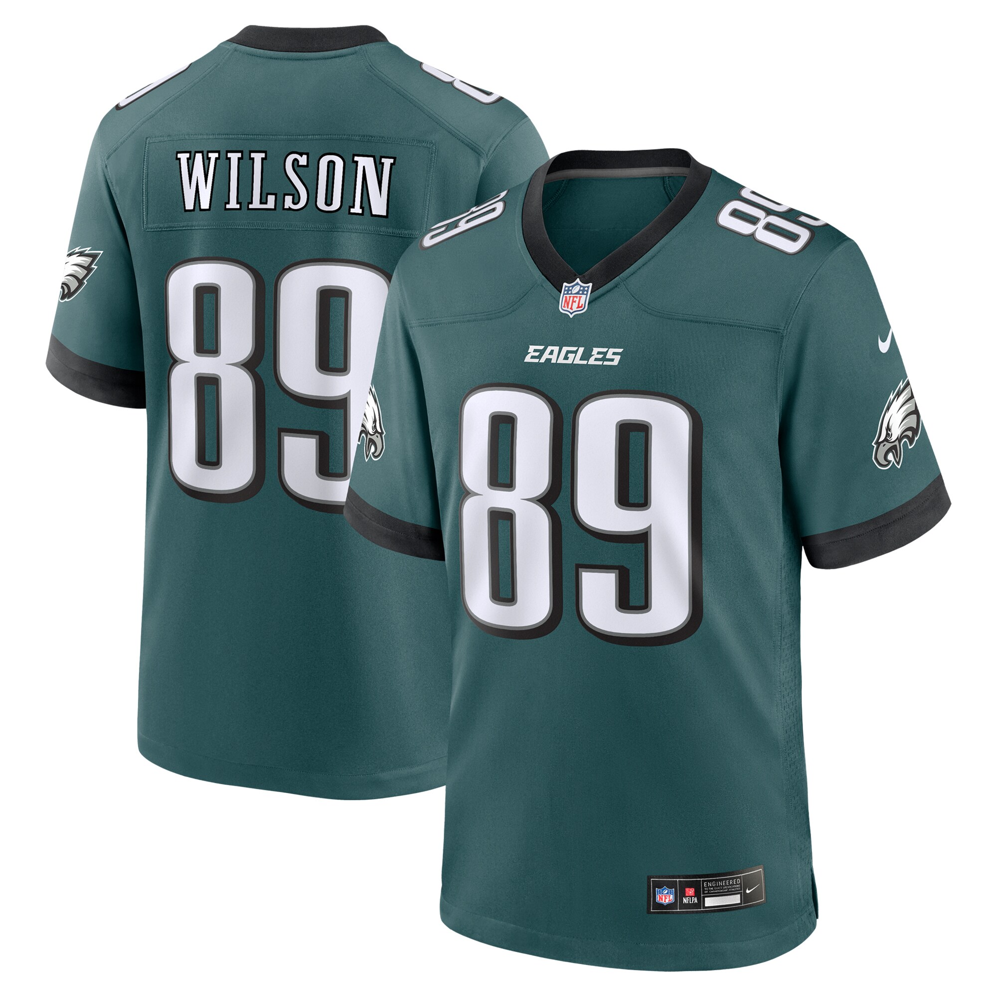 mens nike johnny wilson midnight green philadelphia eagles team game jersey | NFL Jerseys & Hats Collection at Eagles Jerseys