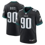 mens nike jordan davis black philadelphia eagles alternate game jersey | NFL Jerseys & Hats Collection at Eagles Jerseys