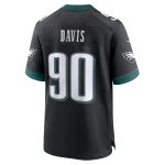 mens nike jordan davis black philadelphia eagles alternate game jersey | NFL Jerseys & Hats Collection at Eagles Jerseys
