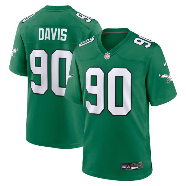 mens nike jordan davis kelly green philadelphia eagles alternate game jersey | NFL Jerseys & Hats Collection at Eagles Jerseys