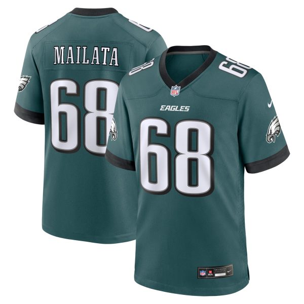 mens nike jordan mailata midnight green philadelphia eagles team game jersey | NFL Jerseys & Hats Collection at Eagles Jerseys