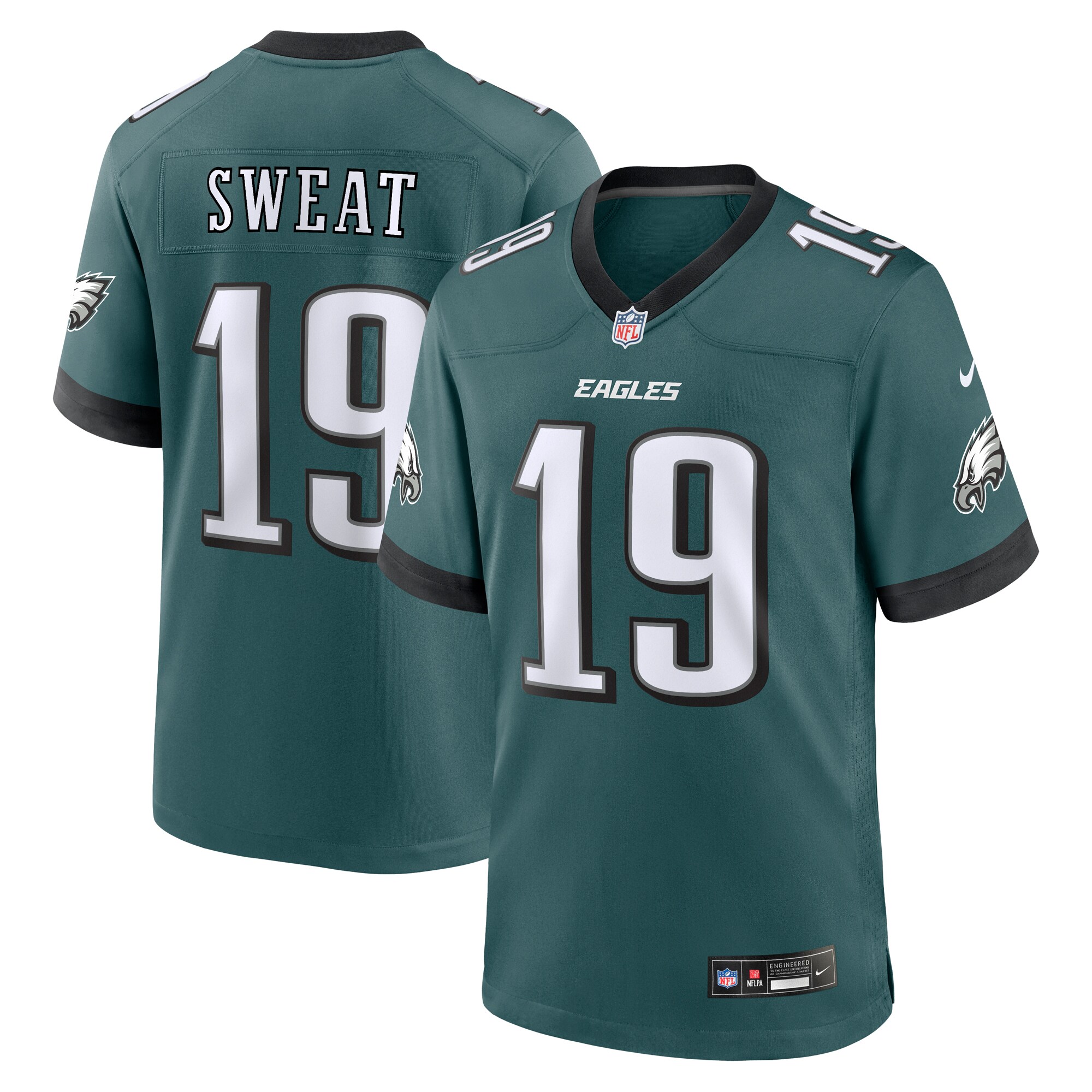 mens nike josh sweat midnight green philadelphia eagles team game jersey | NFL Jerseys & Hats Collection at Eagles Jerseys