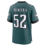 mens nike julian okwara midnight green philadelphia eagles game jersey | NFL Jerseys & Hats Collection at Eagles Jerseys