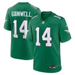 mens nike kenneth gainwell kelly green philadelphia eagles alternate game jersey | NFL Jerseys & Hats Collection at Eagles Jerseys