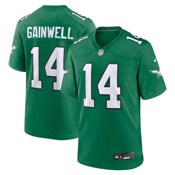 mens nike kenneth gainwell kelly green philadelphia eagles alternate game jersey | NFL Jerseys & Hats Collection at Eagles Jerseys
