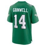 mens nike kenneth gainwell kelly green philadelphia eagles alternate game jersey | NFL Jerseys & Hats Collection at Eagles Jerseys