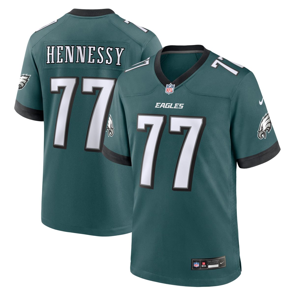 mens nike matt hennessy midnight green philadelphia eagles game jersey | NFL Jerseys & Hats Collection at Eagles Jerseys