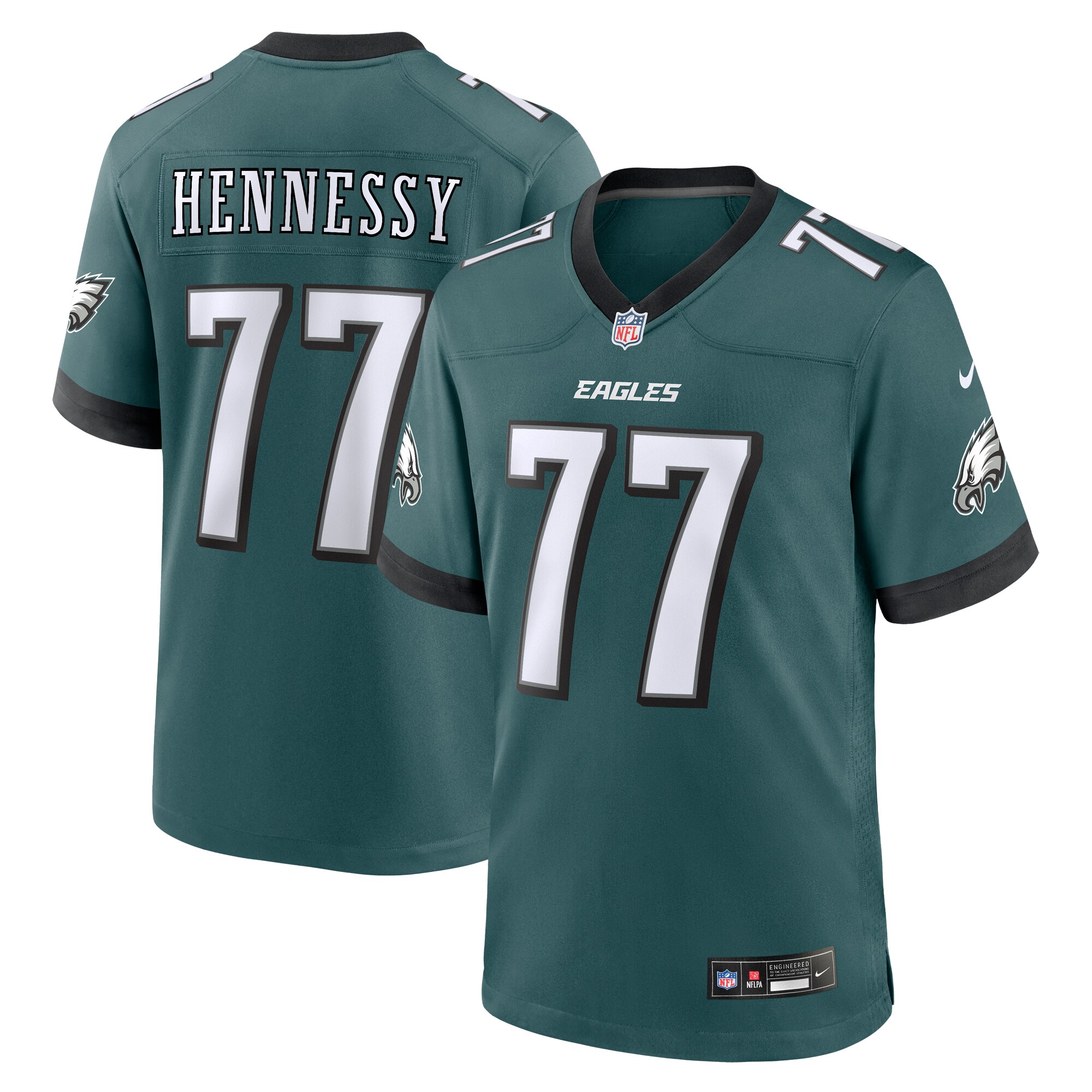 mens nike matt hennessy midnight green philadelphia eagles game jersey | NFL Jerseys & Hats Collection at Eagles Jerseys