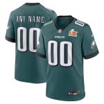 mens nike midnight green philadelphia eagles super bowl lix custom game jersey | NFL Jerseys & Hats Collection at Eagles Jerseys
