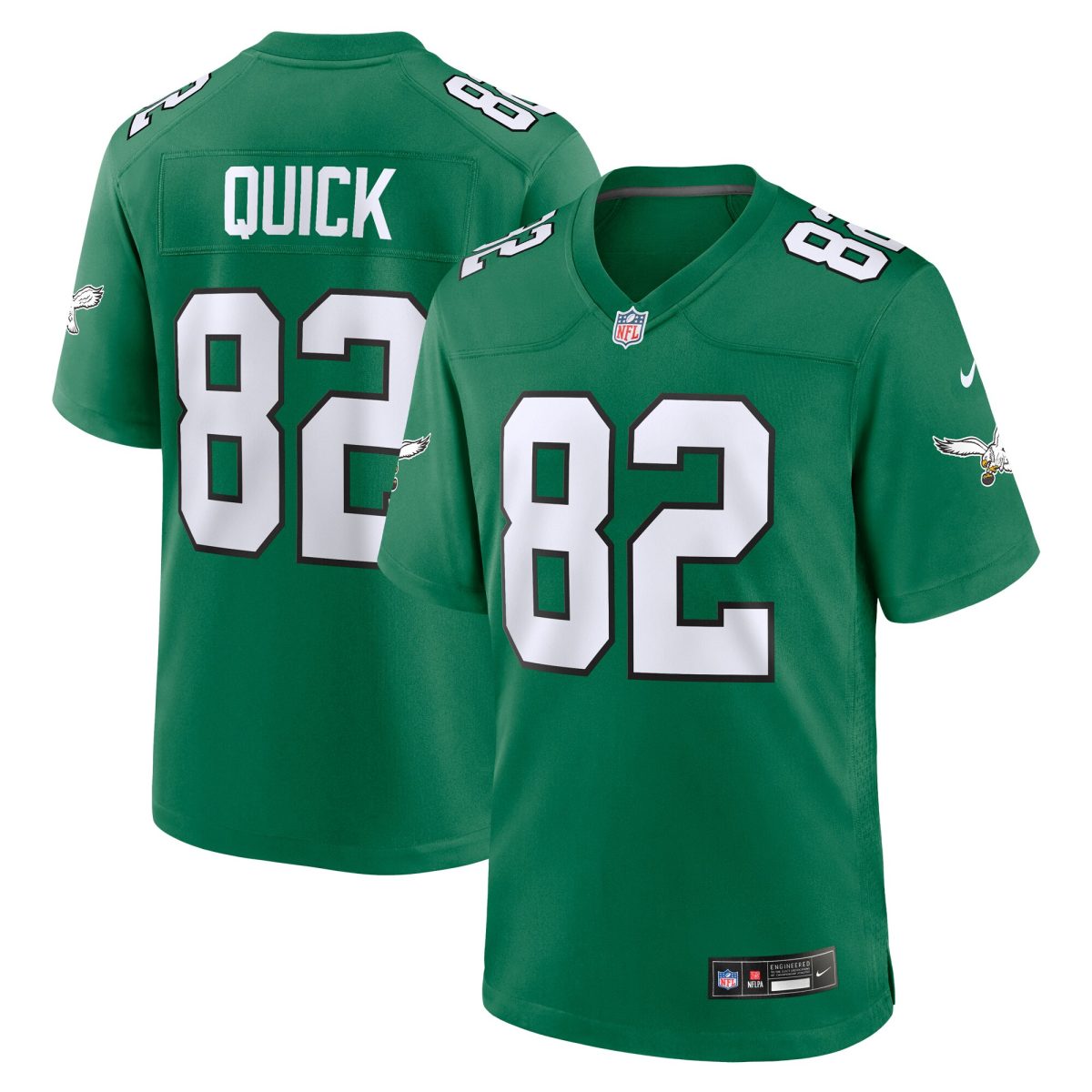 mens nike mike quick kelly green philadelphia eagles alternate game jersey | NFL Jerseys & Hats Collection at Eagles Jerseys