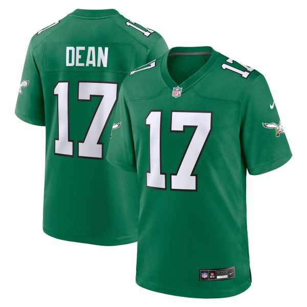mens nike nakobe dean kelly green philadelphia eagles alternate game jersey | NFL Jerseys & Hats Collection at Eagles Jerseys
