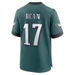 mens nike nakobe dean midnight green philadelphia eagles team game jersey | NFL Jerseys & Hats Collection at Eagles Jerseys