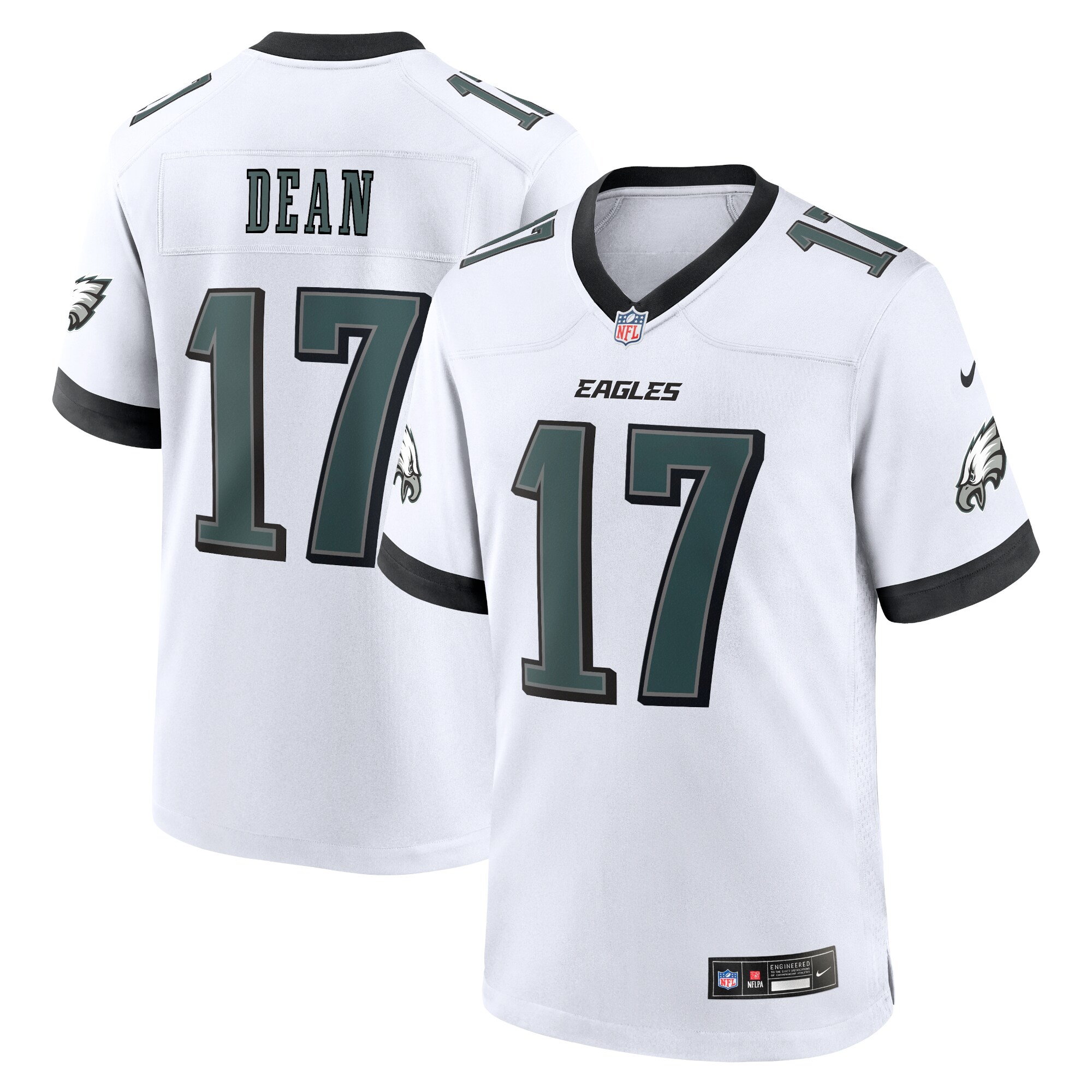 mens nike nakobe dean white philadelphia eagles white game jersey | NFL Jerseys & Hats Collection at Eagles Jerseys