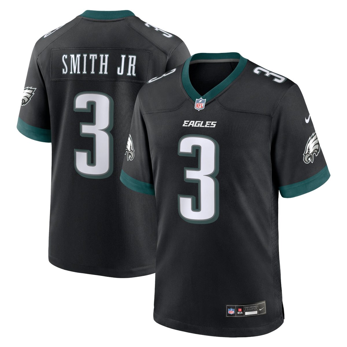 mens nike nolan smith black philadelphia eagles alternate game jersey | NFL Jerseys & Hats Collection at Eagles Jerseys