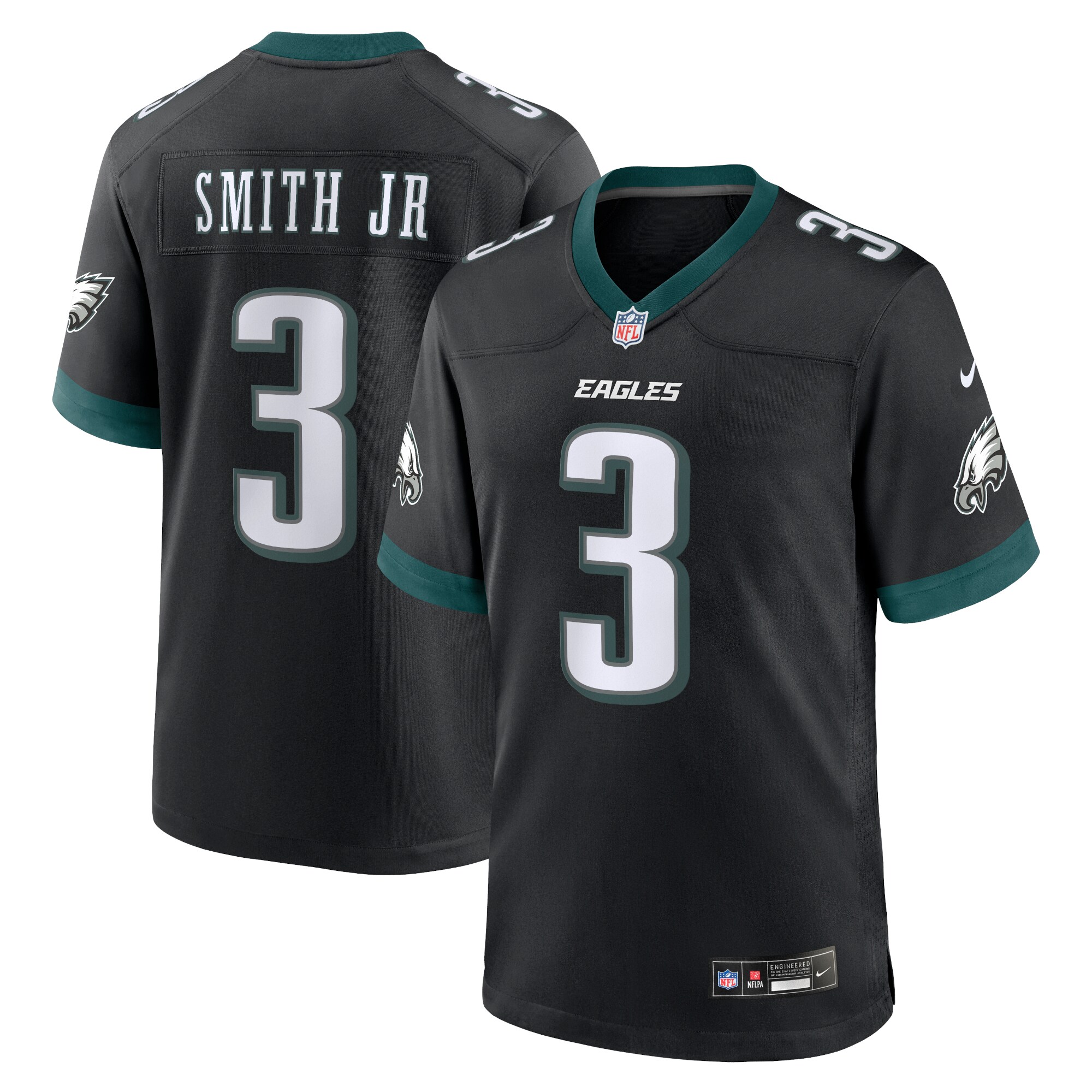 mens nike nolan smith black philadelphia eagles alternate game jersey | NFL Jerseys & Hats Collection at Eagles Jerseys