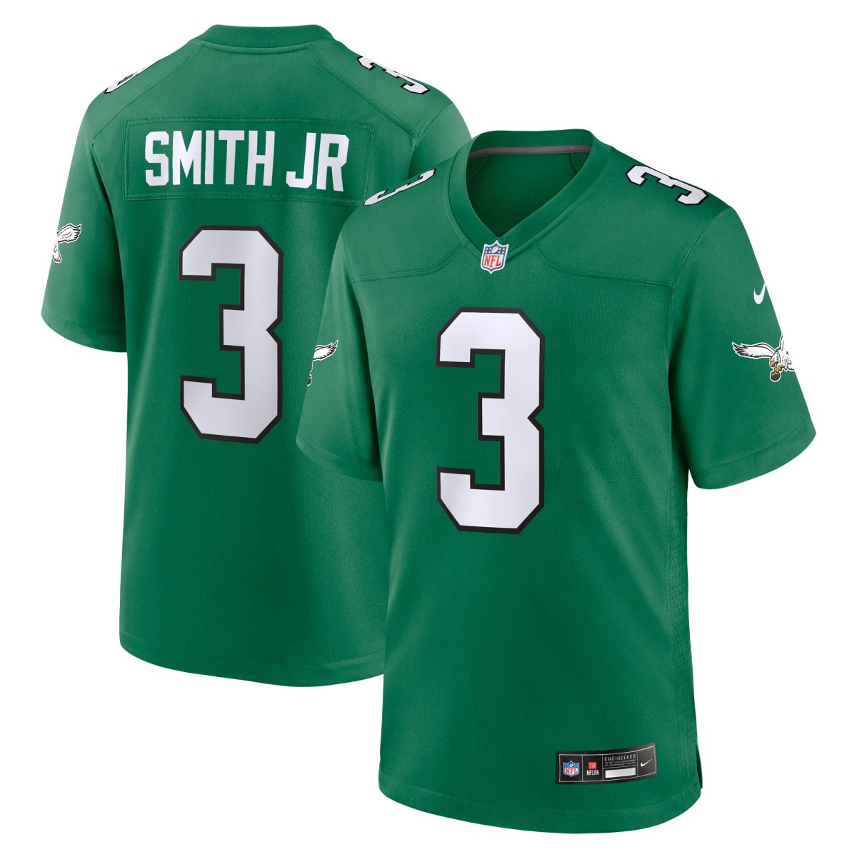 mens nike nolan smith kelly green philadelphia eagles alternate game jersey | NFL Jerseys & Hats Collection at Eagles Jerseys