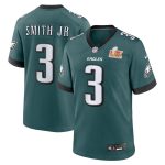 mens nike nolan smith midnight green philadelphia eagles super bowl lix game player jersey | NFL Jerseys & Hats Collection at Eagles Jerseys