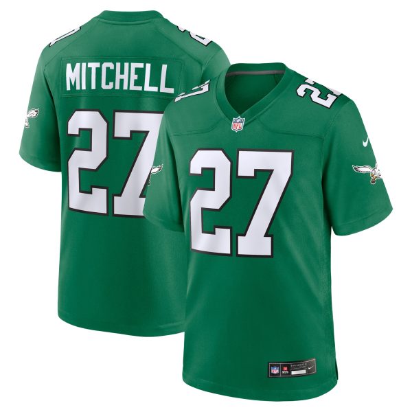 mens nike quinyon mitchell kelly green philadelphia eagles alternate game jersey | NFL Jerseys & Hats Collection at Eagles Jerseys