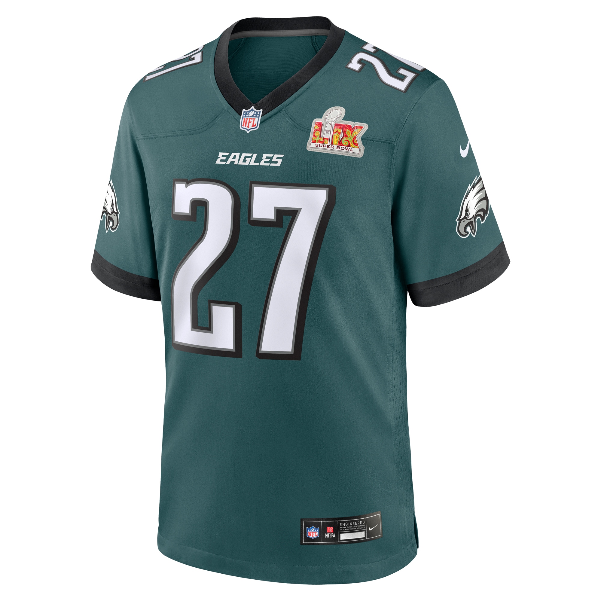 mens nike quinyon mitchell midnight green philadelphia eagles super bowl lix game player jersey | NFL Jerseys & Hats Collection at Eagles Jerseys