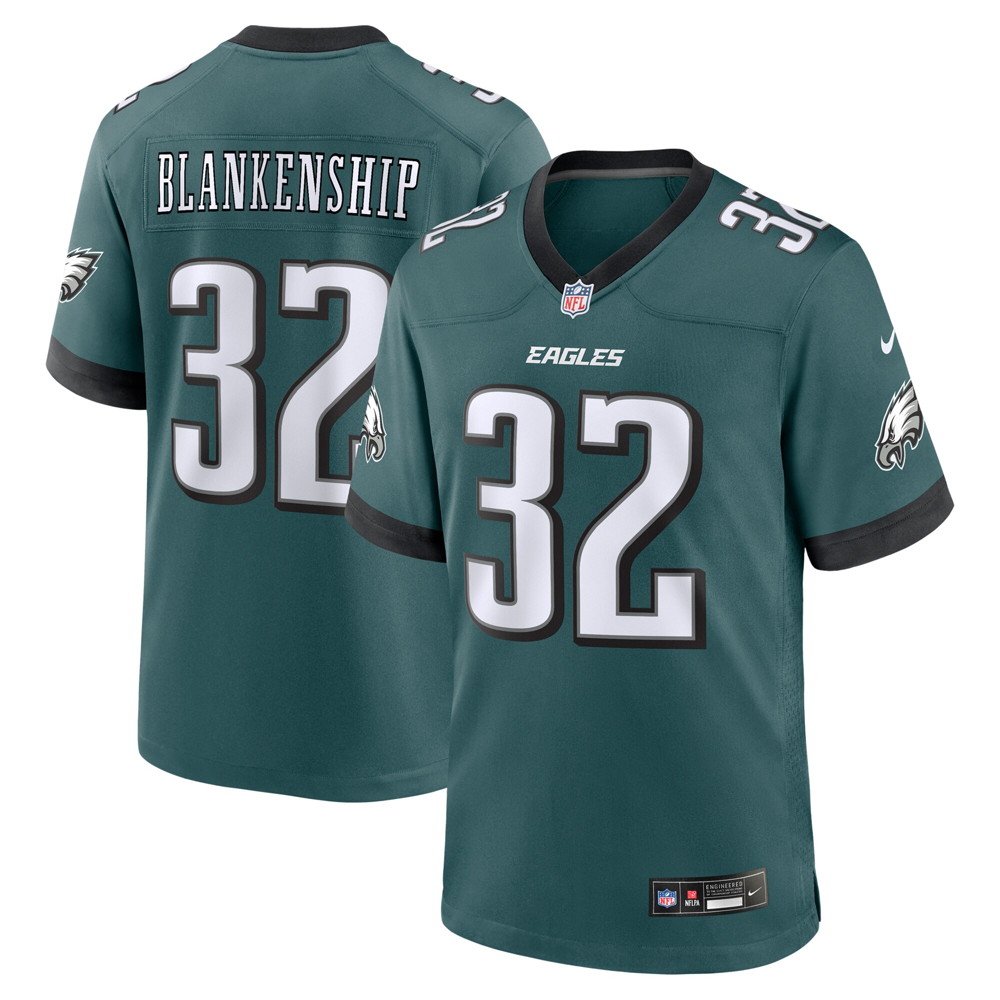 mens nike reed blankenship midnight green philadelphia eagles team game jersey | NFL Jerseys & Hats Collection at Eagles Jerseys