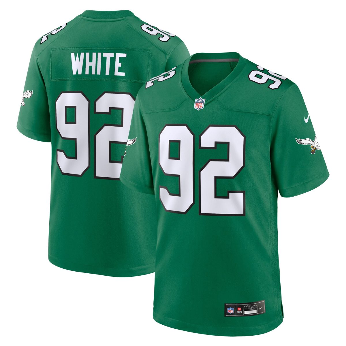 mens nike reggie white kelly green philadelphia eagles alternate game jersey | NFL Jerseys & Hats Collection at Eagles Jerseys
