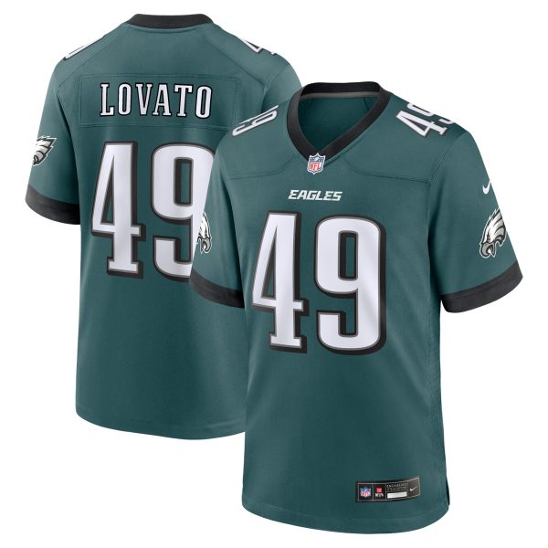 mens nike rick lovato midnight green philadelphia eagles team game jersey | NFL Jerseys & Hats Collection at Eagles Jerseys