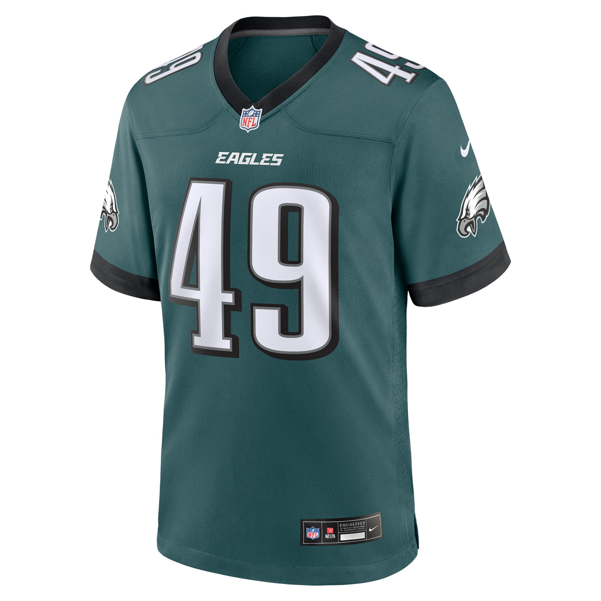 mens nike rick lovato midnight green philadelphia eagles team game jersey | NFL Jerseys & Hats Collection at Eagles Jerseys