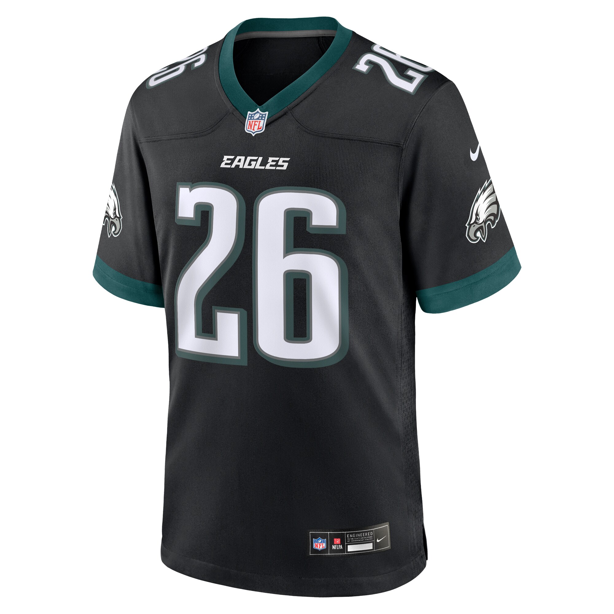 mens nike saquon barkley black philadelphia eagles alternate game jersey | NFL Jerseys & Hats Collection at Eagles Jerseys