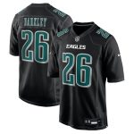 mens nike saquon barkley carbon black philadelphia eagles fashion game jersey | NFL Jerseys & Hats Collection at Eagles Jerseys