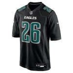 mens nike saquon barkley carbon black philadelphia eagles fashion game jersey | NFL Jerseys & Hats Collection at Eagles Jerseys